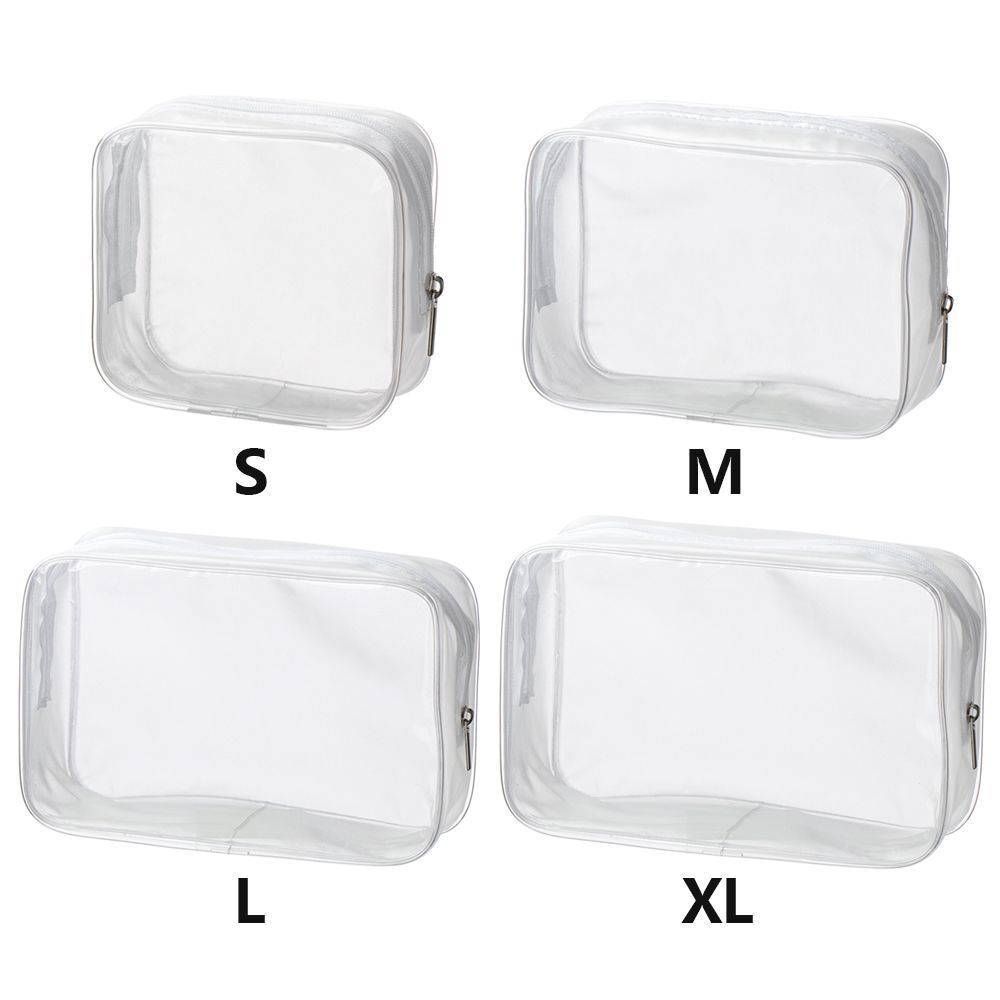 Transparent Storage Case Make Up Pouch Travel Bag Organizer Cosmetic Holder Case