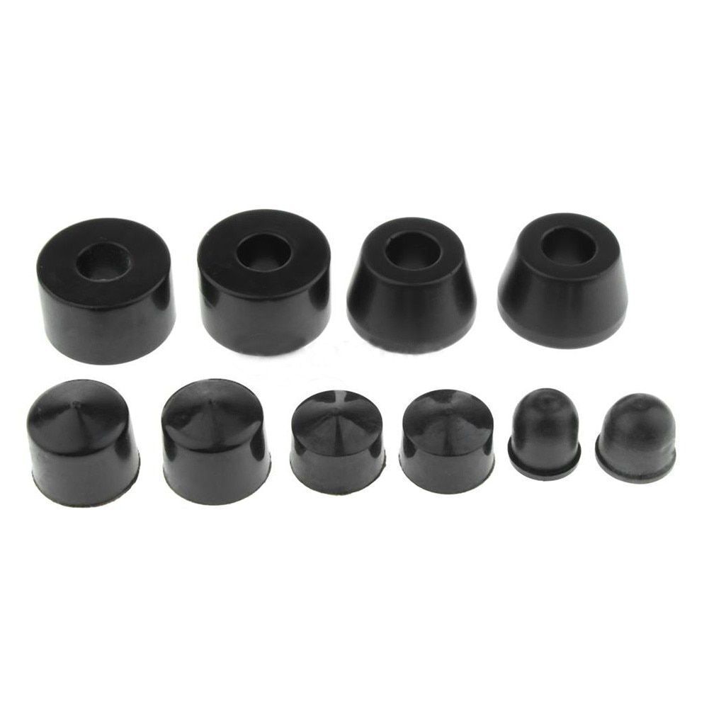 10Pcs Skateboard Truck Bushings Longboard Shock Absorber Washers Accessories PU