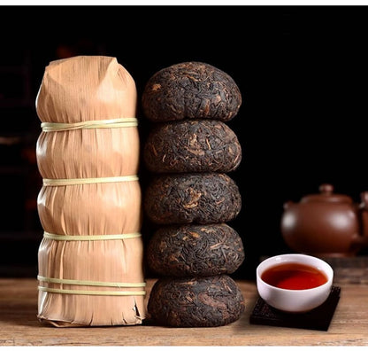 500g Tuo Cha Pu'er Tea Ripe Tea Yunnan Menghai Small Tuo Cha