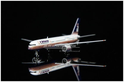 1:400 JC Wings Britannia BOEING 757-200 Passenger Airplane Diecast Plane Model