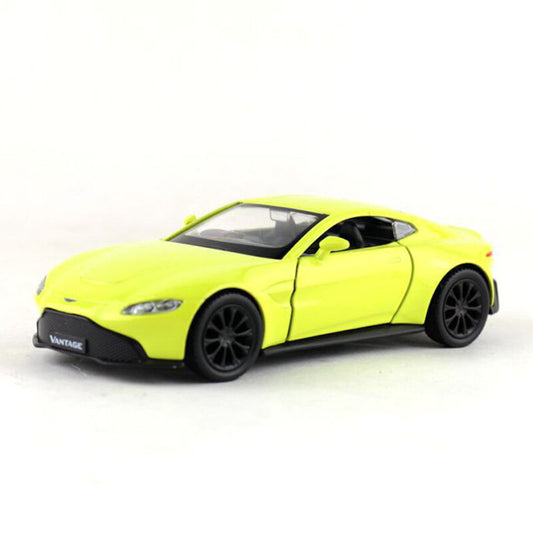 1/36 Aston Martin Vantage Model Car Diecast Toy Vehicle Boys Toys Kids Yellow