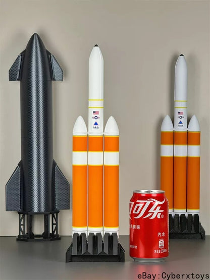 1:72 Redstone 1/200 Atlas-V 1/200 Delta IV Rocket Model Finished 3pcs set