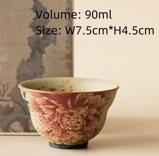 One Cup Ceramic Chinese Kungfu Tea Cup Antique Style Master Cup Of Tea On Sales