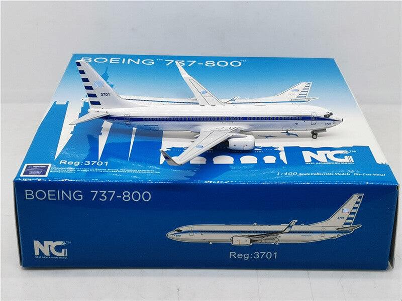 NG MODEL Taiwan AIR ROCAF President FOR BOEING B737-800 3701 1/400 DIECAST Plane