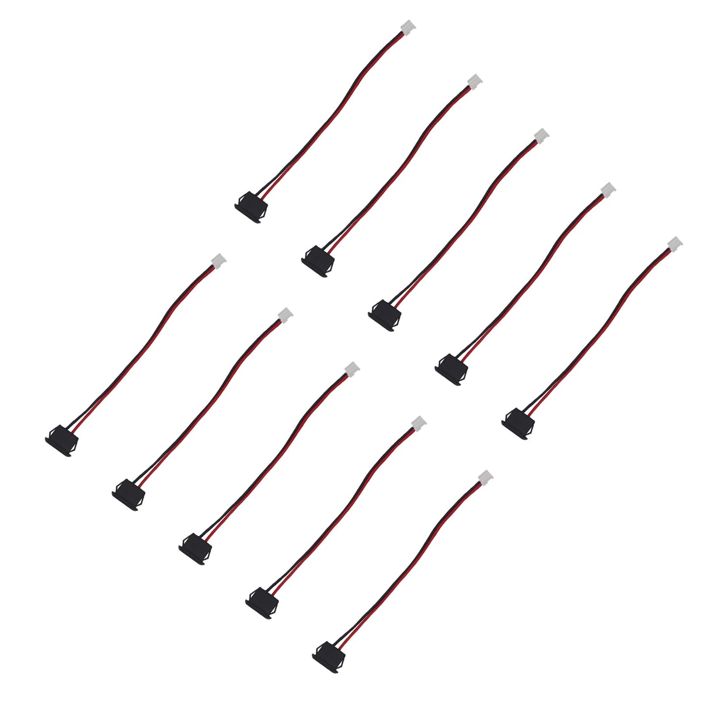 10PCS Type C Female Pigtail Cable to 2 Pin Wire Connecter Fast Charging Port A