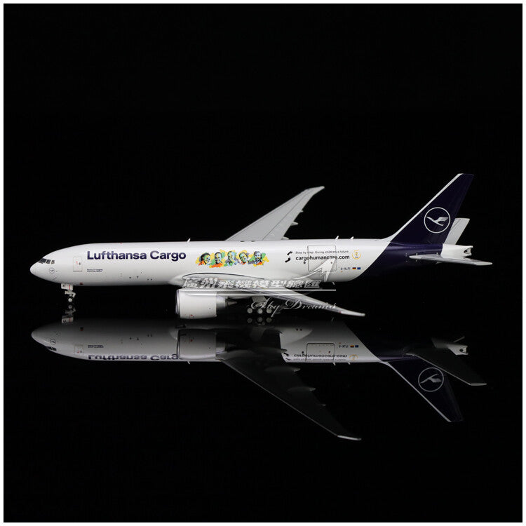 1:400 JC Wings Lufthansa Cargo Plane B777F Diecast Aircraft Model