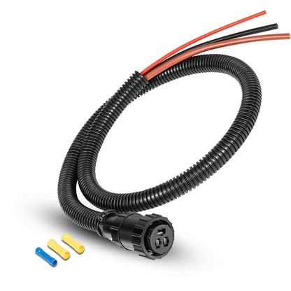 3-Pin Auxiliary Cable Harness for John Deere 9120 9230 9330 Replaces 187103A1