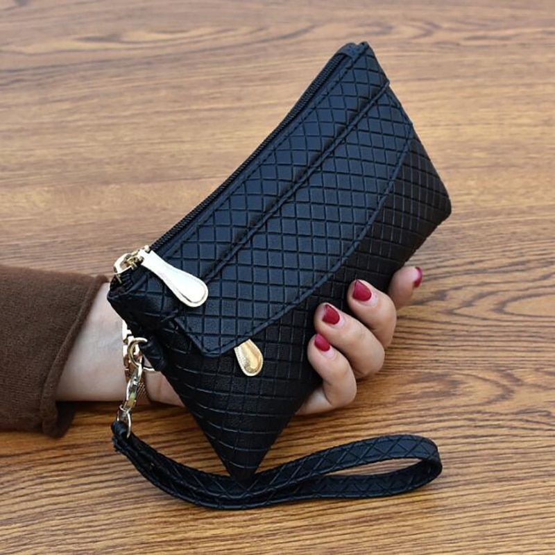 Wallet Fashion Leather Coin Wallet Card Holder Clutch Purse Handbag Phone Wallet