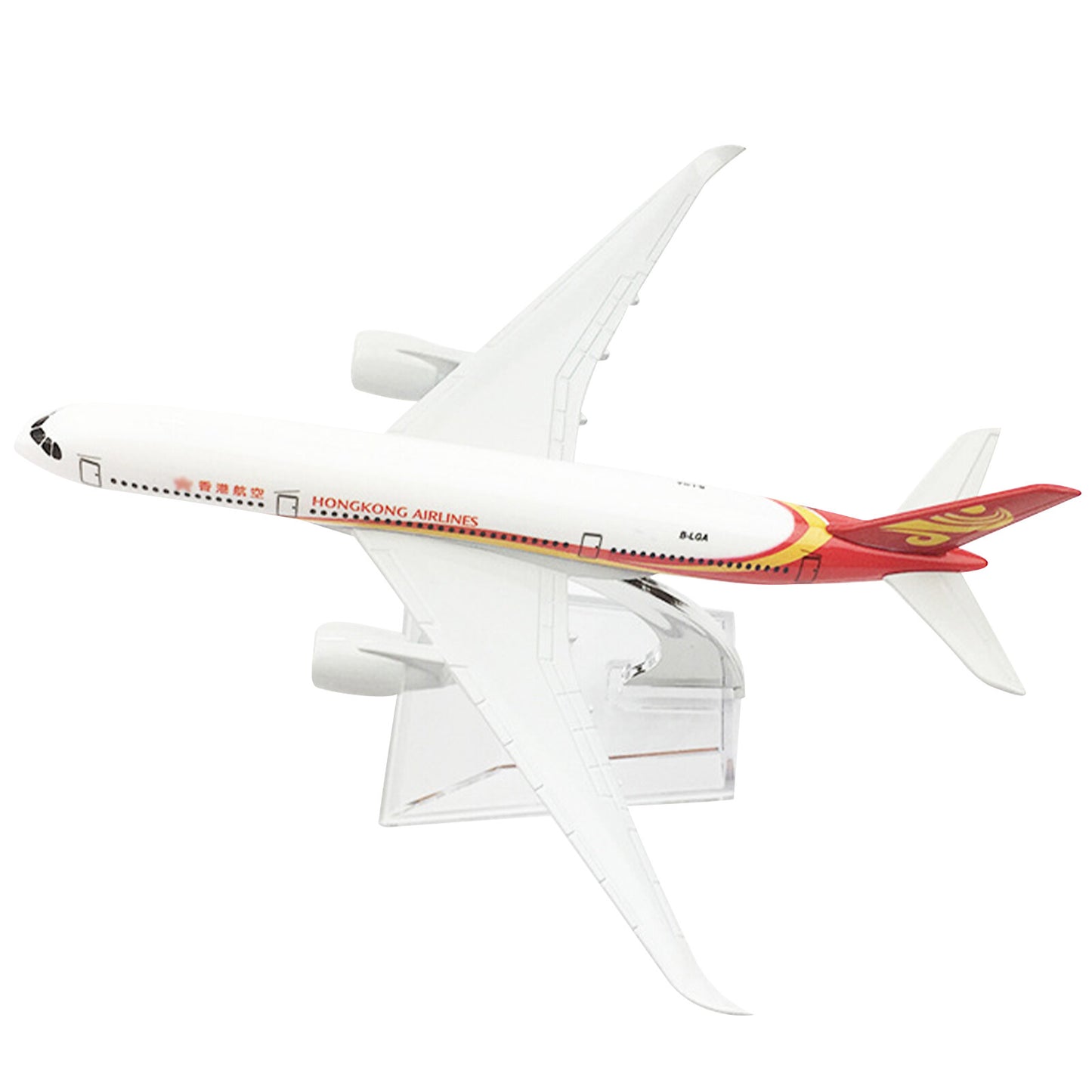 1/400 Hongkong Airlines A350 Aircraft Model Alloy Simulation Airplane Display B