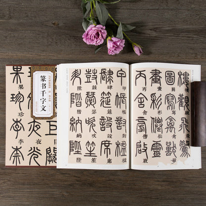 1pc Seal Character Calligraphy Copybooks Chinese Calligraphy Copybook