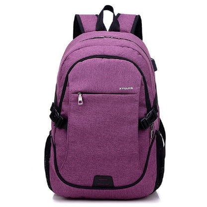 Male Backpack Bag 15.6 Inch Laptop Travel Backpack Teenagers Notebook School Bag