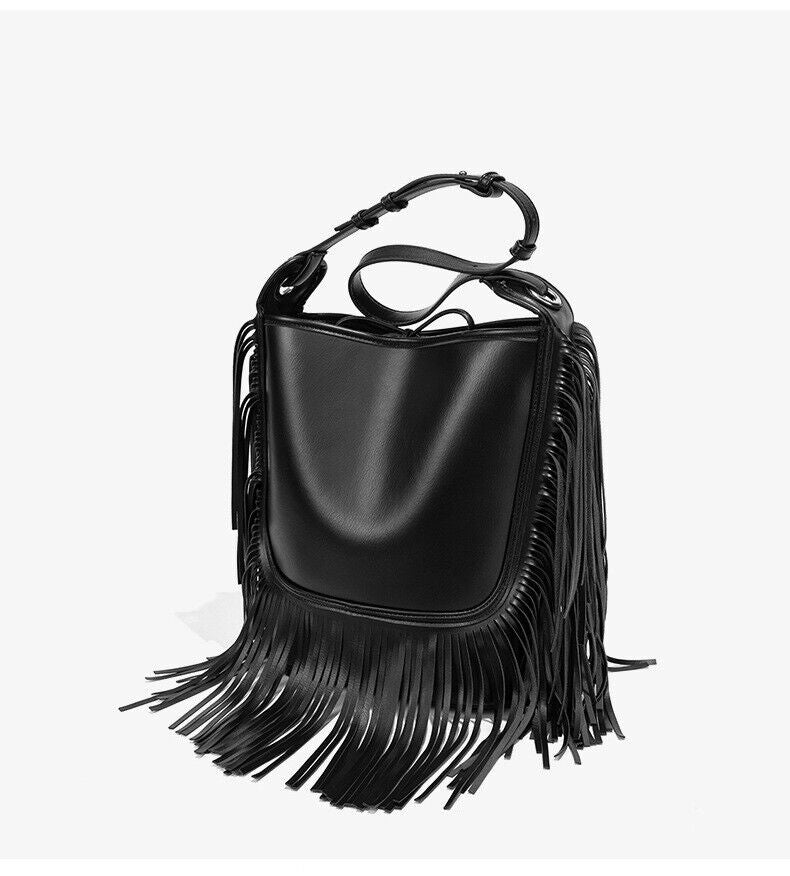 CELELA Tassel Popular Bag Women's Vintage Bag Shoulder Messenger Crossbody Bag