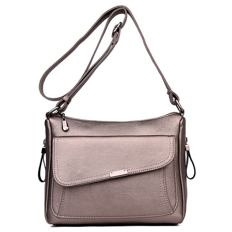 Genuine Leather Luxury Purse Handbag Crossbody Shoulder Bags Polyester Red/Blue