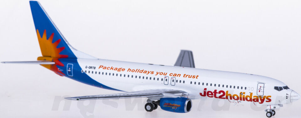 1:400 Scale NG Model Jet2 BOEING 737-800 Passenger Airplane Diecast Plane Model