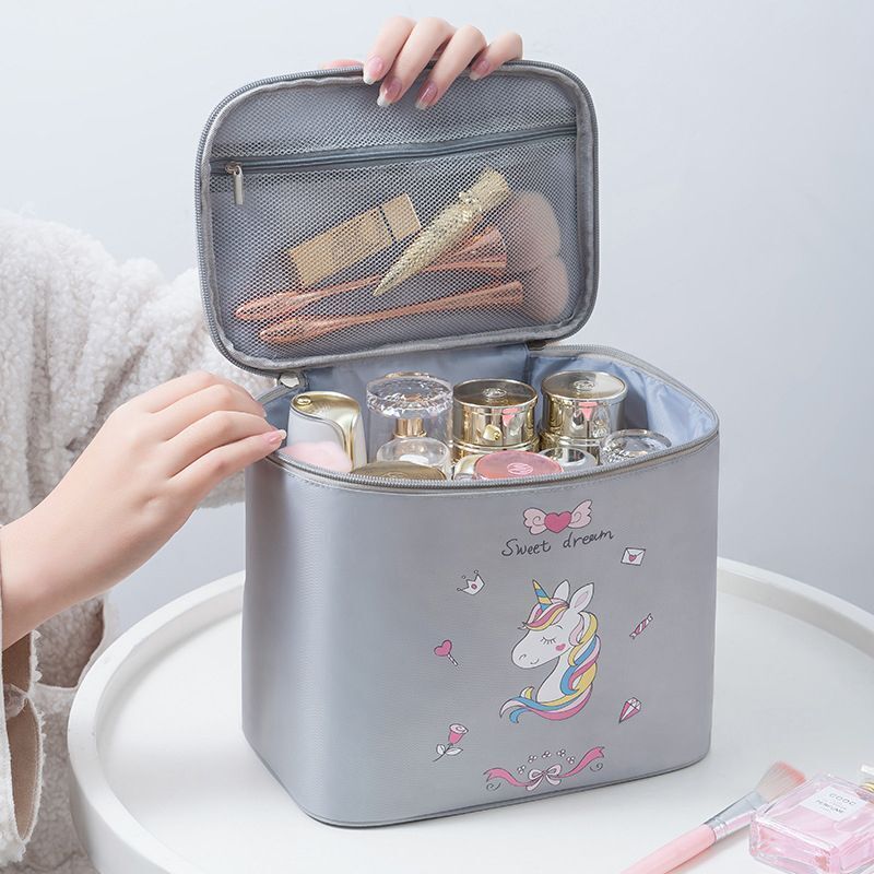 Cosmetic Bag Large Travel Organizer Waterproof Makeup Case Traveling Pouch 1 PC