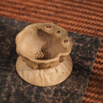 Yixing Zisha Gongdao Cup Handmade Tea Set Tea Set Accessories Lotus Nut Tea Set