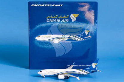 1:400 JC Wings OMAN AIR BOEING 737 MAX 8 Passenger Plane Diecast Aircraft Model