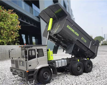 1:35 28CM ZOOMLION ZT125 MINING PUMP TRUCK Vehicle Contruction Diecast Model