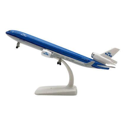 1:400 Netherlands MD11 MD-11 Airplane Alloy Model Souvenir with Display Stand B