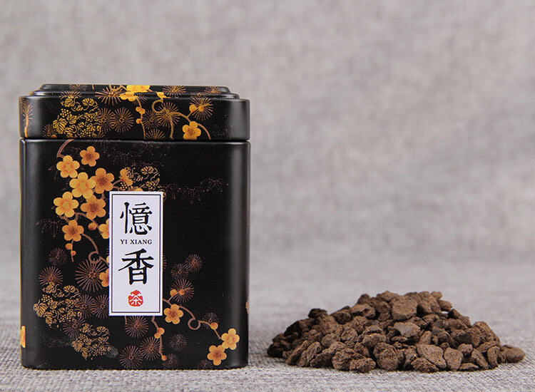 Yunnan Pu'er Tea Fossil Crushed Silver Glutinous Aroma Aged Pu'er Tea 100g
