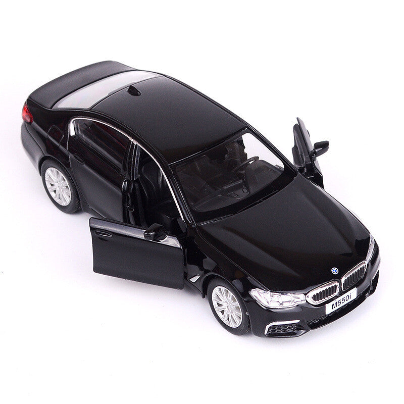 1/36 BMW M550i Model Car Diecast Toy Vehicle Toys for Boys Kids Gifts Black