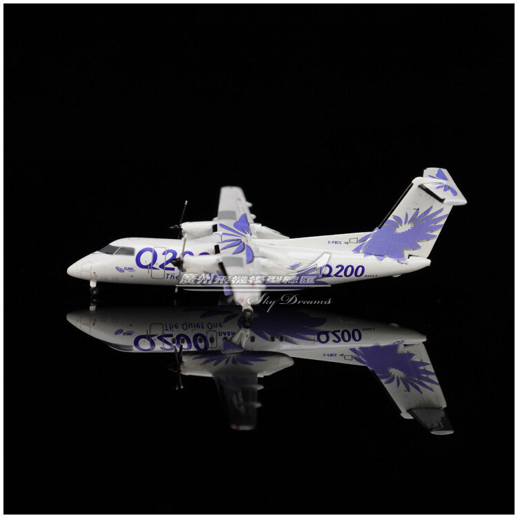 1:400 JC Wings De Havilland Canada Bombardier Dash 8 Q200 Airplane Diecast Model