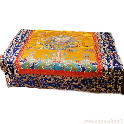 120cm Handmade Tibetan Home Buddhist Altar Cloth Buddha Table Cover Temple Decor