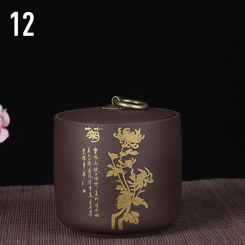 Ceramic Storage Tank Porcelain Moisture-Proof Tea Cans Food Storage Container