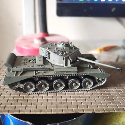 Homemade 1/72 British A-34 Comet Cruise Tank Mk.1A Model Toys Ornament