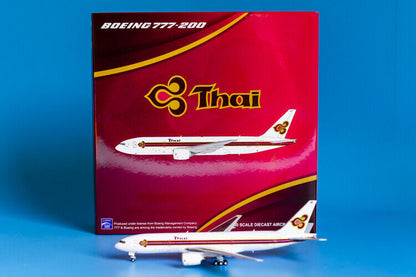 1:400 JC Wings Thai Airlines BOEING 777-200 Passenger Airplane Diecast Model