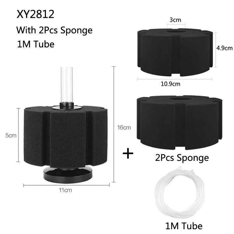 Aquarium Filter Fish Tank Air Pump Skimmer Biochemical Sponge Filtering Material