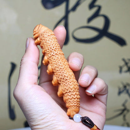 Waist Silkworm Wanguan Zhaocai Silkworm Treasure Decoration Car Hanger