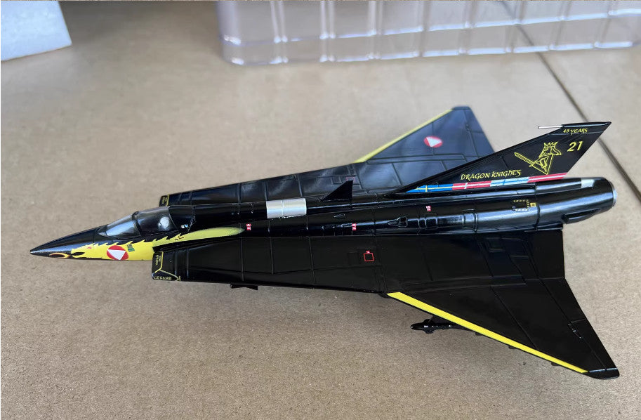 1:72 Aviation Saab Draken Austrian AF Dragon Nights 2005 Fighter Diecast Model