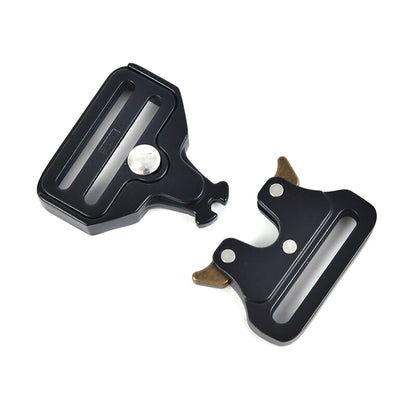 New Unique Design Metal Strap Buckle Black for Bags Luggage Webbing Sewing aa