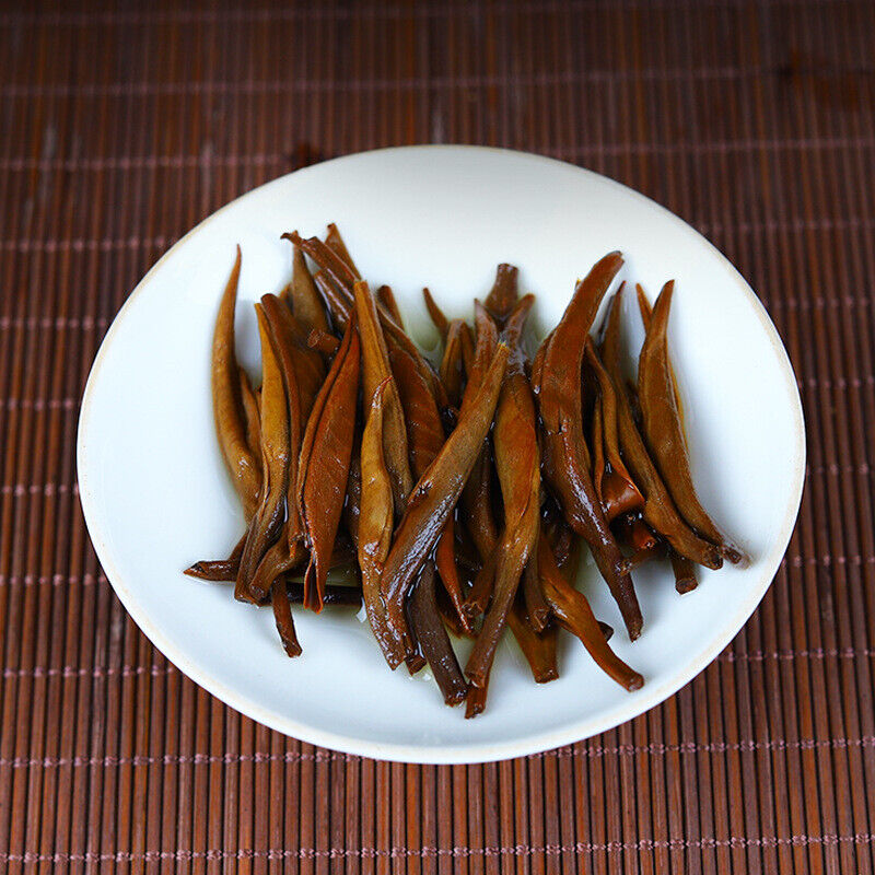 250g Yunnan Black Tea KungFu Black Tea Fengqing Lijie Gold Needle Honey Gold Bud