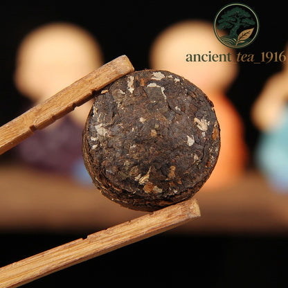 500g Lotus Leaf Xiaotuo Tea Pu'er Ripe Tea