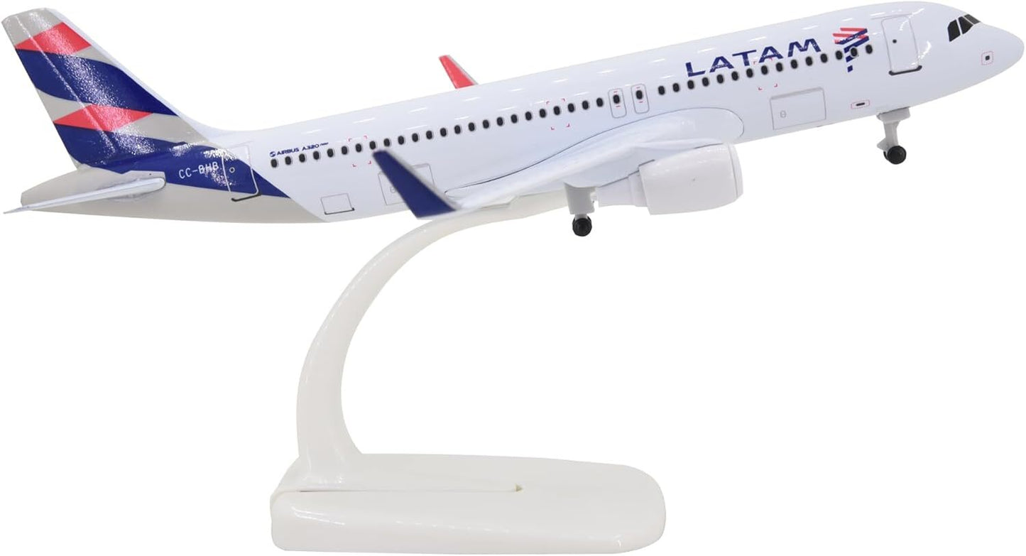 1:400 Standard Edition Airbus A320 LATAM Airlines Metal Airplane Model Plane Toy