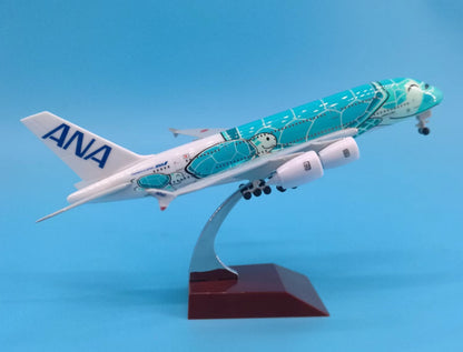 20CM ANA AIRBUS A380 Passenger Aircraft Plane Diecast Aeroplane Airplane Model