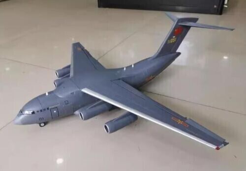 1:72 65CM China Air Force Y-20 Military Transport Plane Diecast Aircraft Model