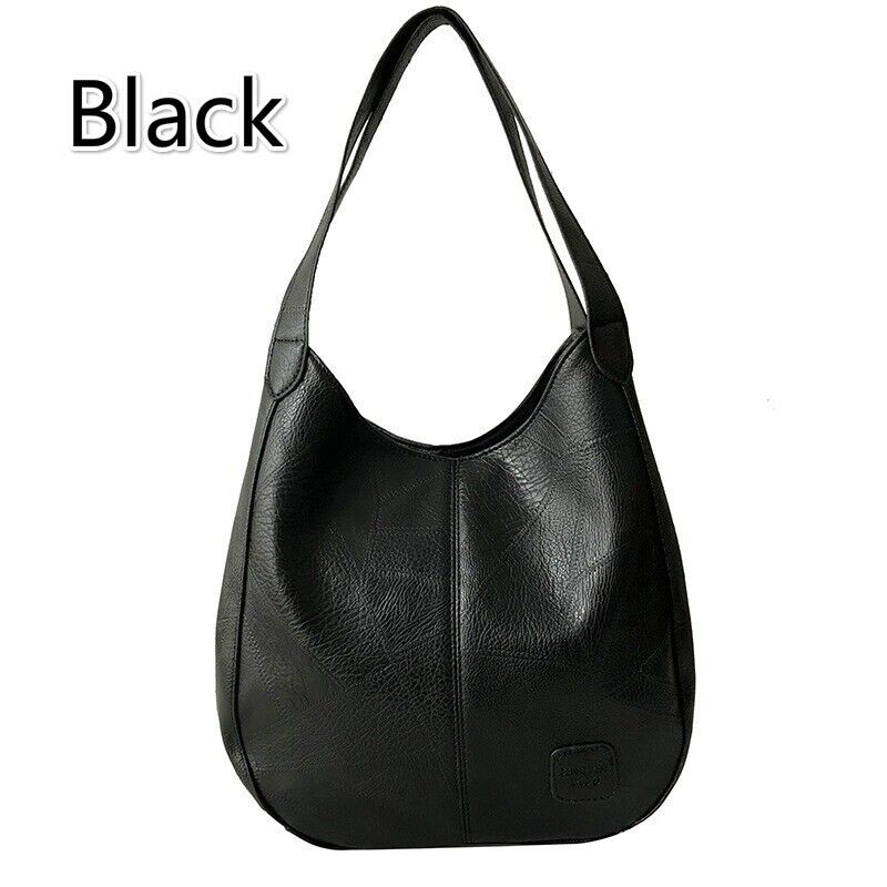 Shoulder Bag Women Capacity Ladies Hand Bags Vintage PU Leather Women Bag