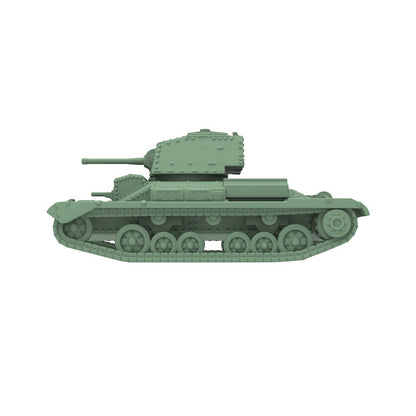 SS561 1/200/350/700 Military Model Kit British A10 Cruiser MkII Light Tank