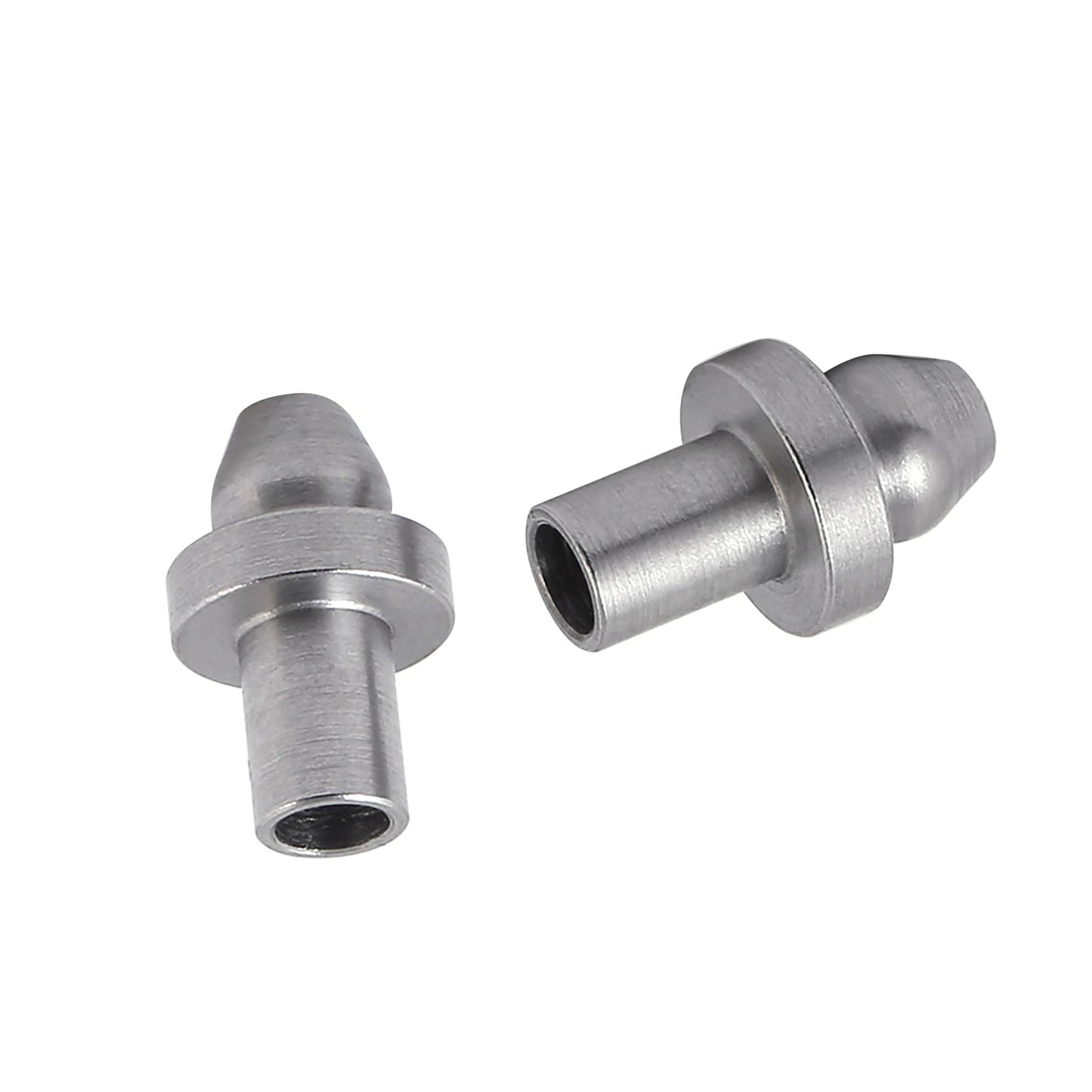 2PCS Silver Rear Suspension Shaft Adapter for Tamiya TT02 Type S 1/10 RC Car
