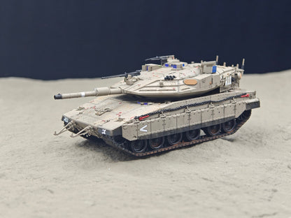 3D Printed 1/72 Israel Mekawa 4M Main Battle Tank Finished Product