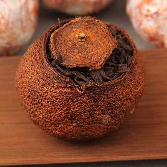 500g Pu'er Tea Ripe Tea Loose Tea Ganpu Pu Erh Tea 312 Aged Orange Pu Tea