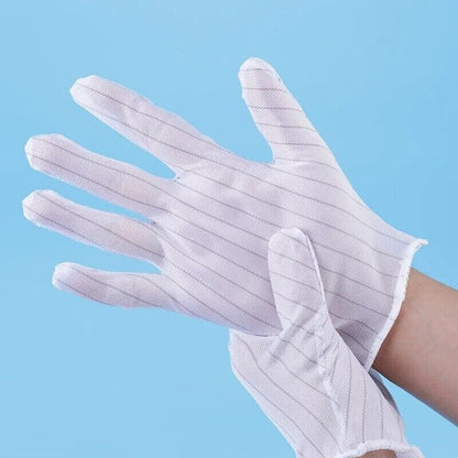 Watch Repair Tool Multifunctional Anti-Static Dust-Free Gloves Work Mittens 21cm
