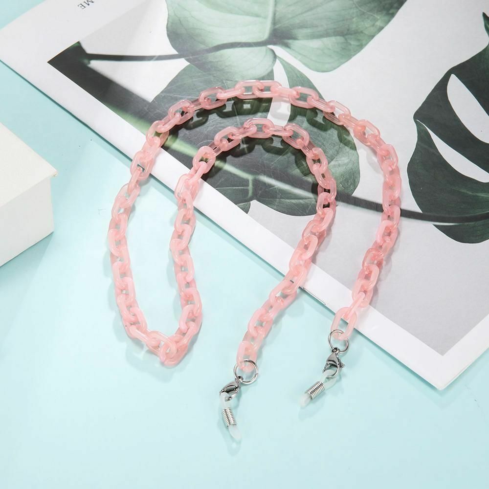 Acrylic Chain Face Mask Necklace Glasses Sunglasses Straps Women Men Neck Holder
