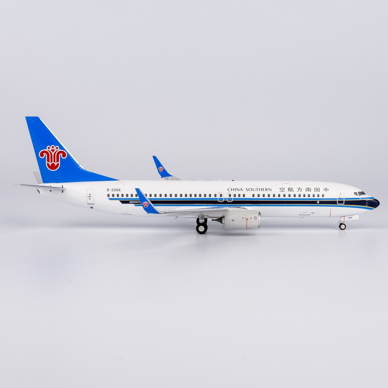 1:200 NGmodels China Southern B737-800 B-206A Passenger Airplane Diecast Model