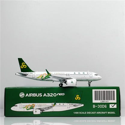 1:400 JC Wings SPRING AIRLINES AIRBUS A320neo Airplane Diecast Aircraft Model