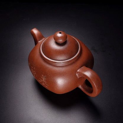 Chinese Yixing Zisha Clay Handmade Exquisite Teapot （养神 底款：时大彬）