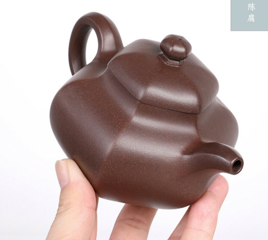 380cc Handmade Purple Sand Tea Pot in Yixing, China Di High Definition Clay Stone Source Gongfu Tea Pot-